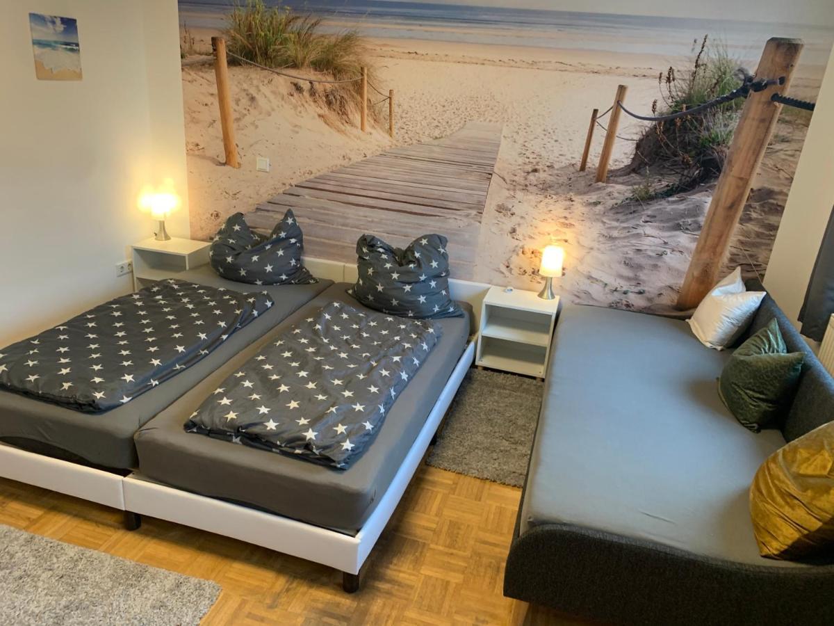 Mainpark Apartment 4 Schlafzimmer Bis Zu 10 Personen Direkt Ueber Aschaffapartment Bei Aschaffenburg Mainaschaff Exterior foto